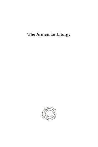 The Armenian Liturgy