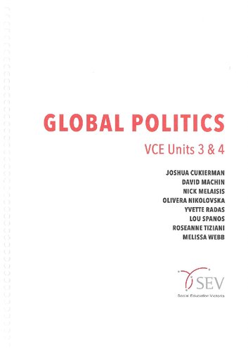 VCE Global Politics Units 3 & 4 - Social Education