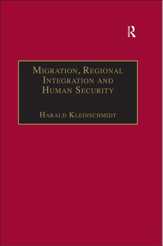 Migration, Regional Integration and Human Security