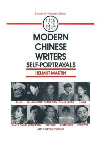 Modern Chinese Writers: Self-portrayals