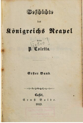 Geschichte des Königreichs Neapel