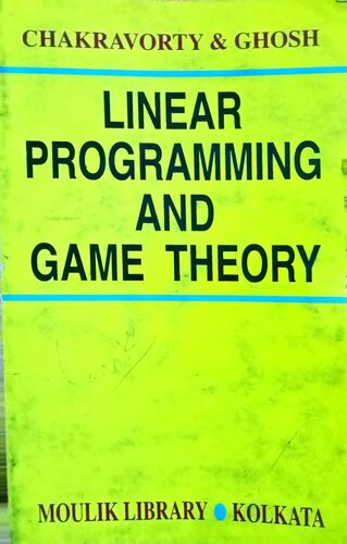 Linear Programming and Game Theory