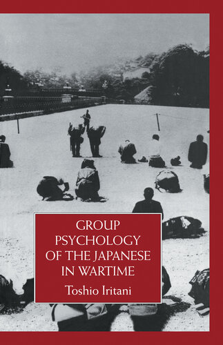 Group Psychology Of The Japanese