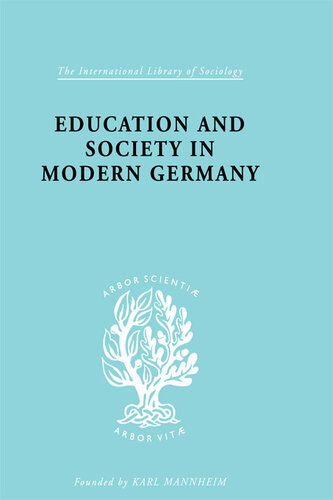 Education Society in Modern Germany