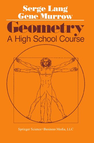 Geometry: A High School Course