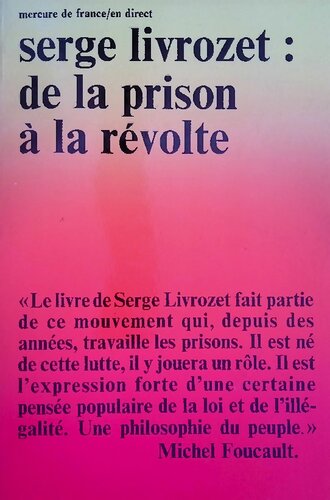 De la prison à la révolte