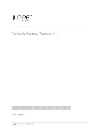 Network Address Translation