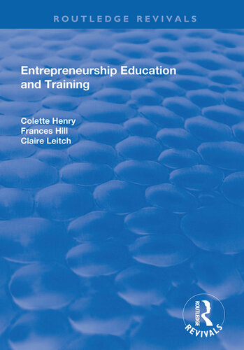 Entrepreneurship Education and Training: The Issue of Effectiveness