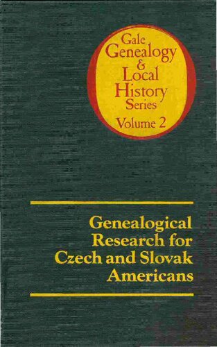 Genealogical research for Czech and Slovak Americans