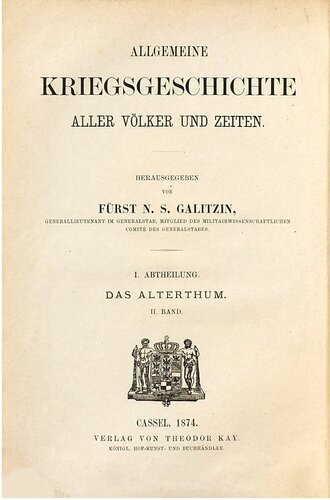 Vom Tode Alexanders des Großen bis zum Zweiten Punischen Kriege (218 v. Chr.)