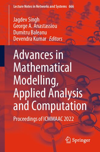 Advances in Mathematical Modelling, Applied Analysis and Computation: Proceedings of ICMMAAC 2022