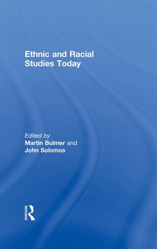 Ethnic and Racial Studies Today