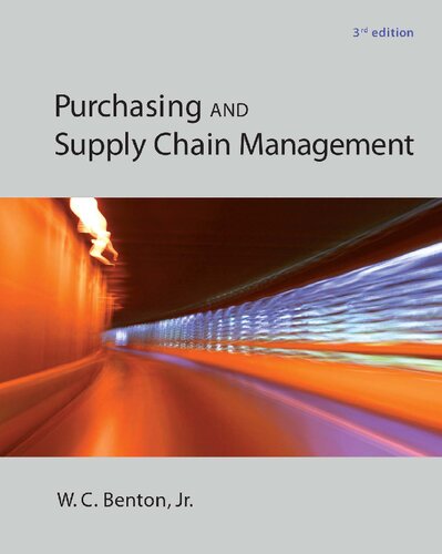 Purchasing and Supply Chain Management (McGraw-Hill/Irwin Series in Operations and Decision Sciences)