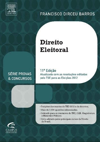 Direito Eleitoral - Série Provas e Concursos