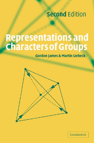 Representations and Characters of Groups