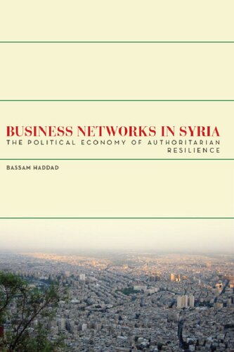 Business Networks in Syria: The Political Economy of Authoritarian Resilience (Stanford Studies in Middle Eastern and Islamic Societies and Cultures)