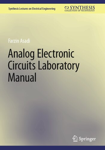 Analog Electronic Circuits Laboratory Manual