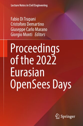 Proceedings of the 2022 Eurasian OpenSees Days