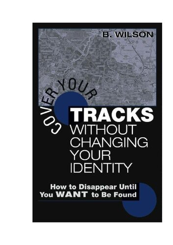 Cover Your Tracks Without Changing Your Identity