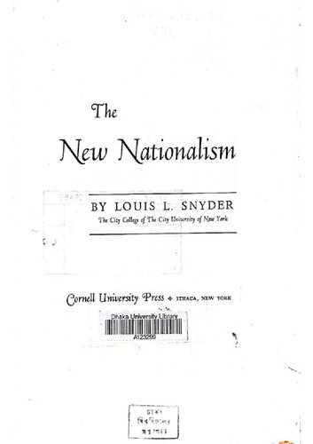 The New Nationalism