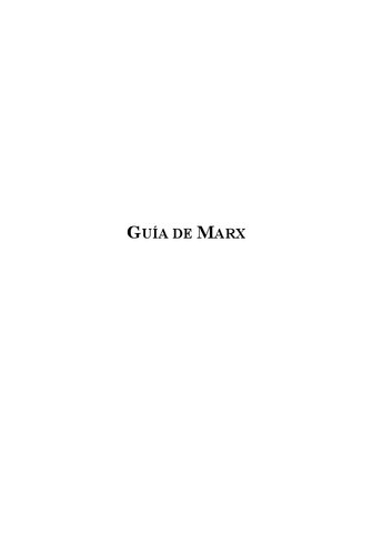 Guía de Marx