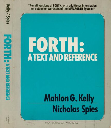 FORTH, a text and reference