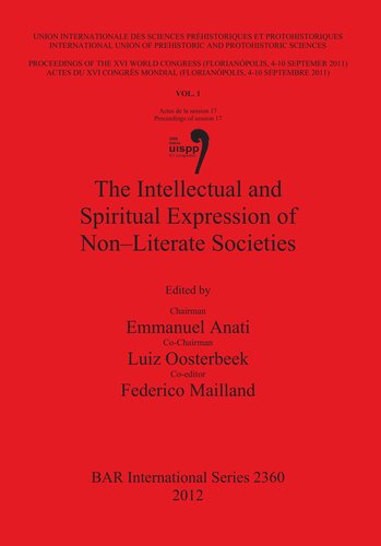 The Intellectual and Spiritual Expression of Non-Literate Societies