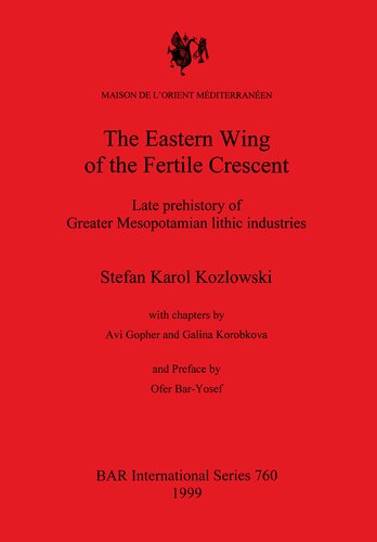 The Eastern Wing of the Fertile Crescent: Late prehistory of Greater Mesopotamian lithic industries