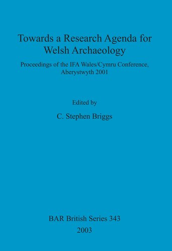 Towards a Research Agenda for Welsh Archaeology: Proceedings of the IFA Wales/Cymru Conference, Aberystwyth 2001