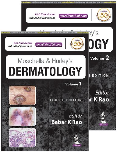 Moschella & Hurley's Dermatology (2 Volumes), 4th Edition