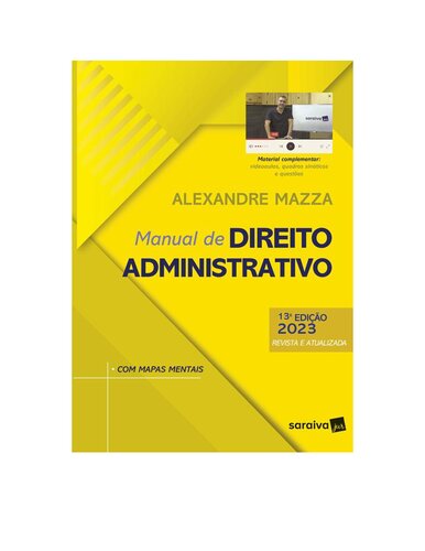 Manual de Direito Administrativo, com mapas mentais