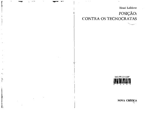 Posição: Contra os Tecnocratas