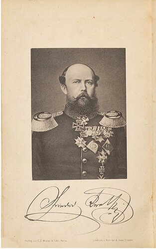 Geschichte des 8. Brandenburgischen Infanterie-Regiments Nr. 64 (Prinz Friedrich Karl von Preussen) von Errichtung des Regiments bis zum Jahre 1873