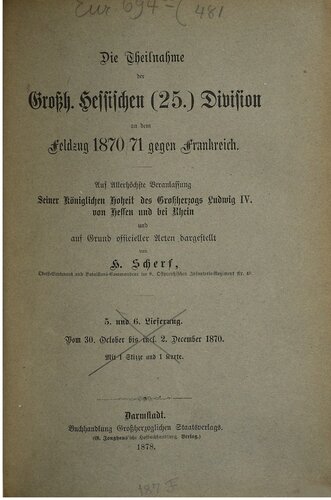 Vom 30. Oktober bis inkl. 2. Dezember 1870