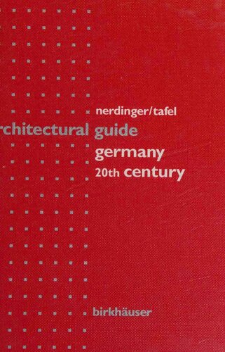 Architectural guide. Germany 20th century