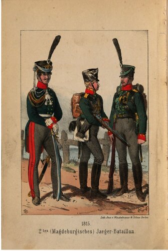 Geschichte des Brandenburgischen Jäger-Bataillons Nr. 3 und des Magdeburgischen Jäger-Bataillons Nr. 4 von 1815 bis 1865