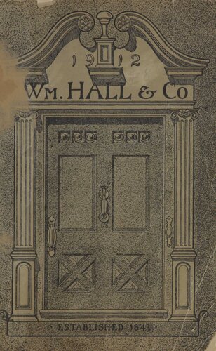 Catalogue No. 5: Outside Door Trimmings: William Hall & Co. (1912)