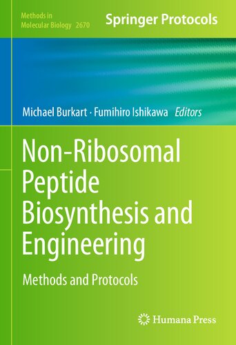 Non-Ribosomal Peptide Biosynthesis and Engineering: Methods and Protocols (Methods in Molecular Biology, 2670)