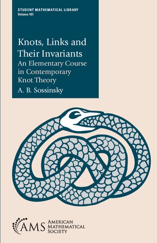 Knots, Links and Their Invariants: An Elementary Course in Contemporary Knot Theory