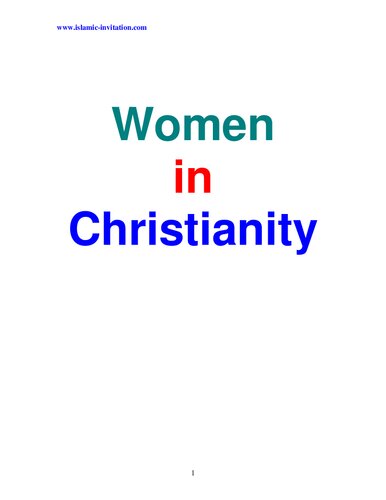 Women in Christianity