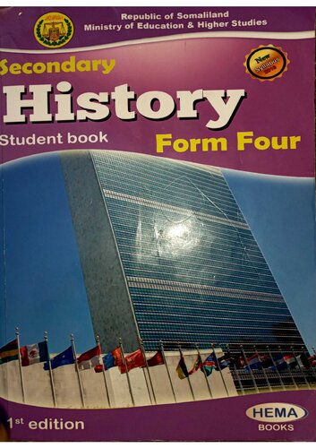 Secondary History. Student book. Form Four