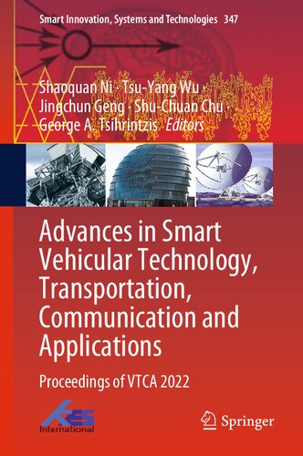 Advances in Smart Vehicular Technology, Transportation, Communication and Applications: Proceedings of VTCA 2022