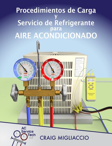 Procedimientos de Carga y Servicio de Refrigerante para Aire Acondicionado