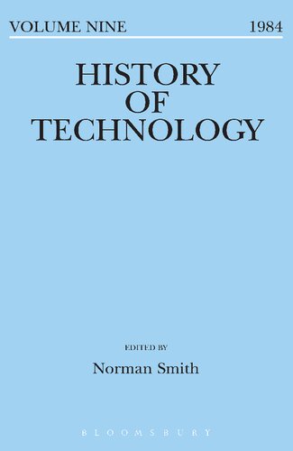 History of Technology Volume 9: Volume 9, 1984