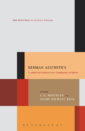 German Aesthetics: Fundamental Concepts from Baumgarten to Adorno