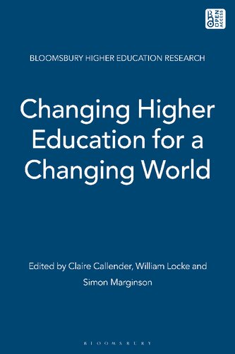 Changing Higher Education for a Changing World