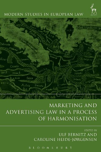 Marketing and Advertising law in a Process of Harmonisation