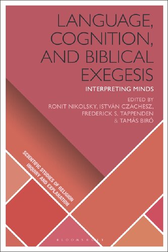 Language, Cognition, and Biblical Exegesis: Interpreting Minds