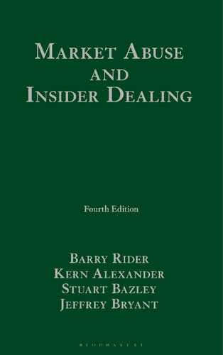 Market Abuse and Insider Dealing