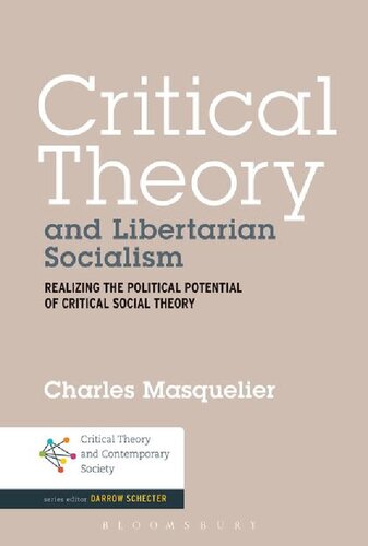 Critical Theory and Libertarian Socialism: Realizing the political potential of critical social theory